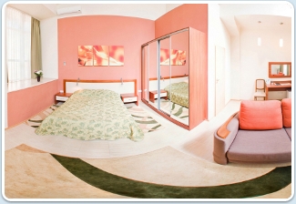 Zimmer im Suite der Halbluxus-Studio-Kategorie (Erdgeschoss)